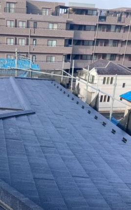 金属瓦重ね葺き工事