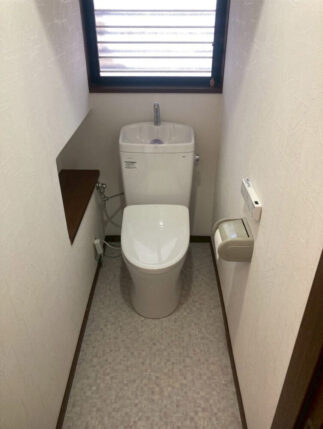 トイレ交換工事
