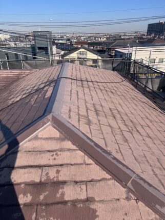 金属瓦重ね葺き工事